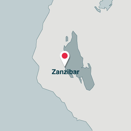 Map of Zanzibar