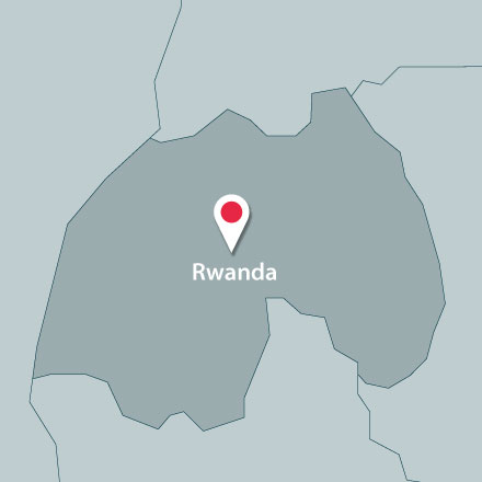 Map of Rwanda