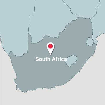 Map of South Africa