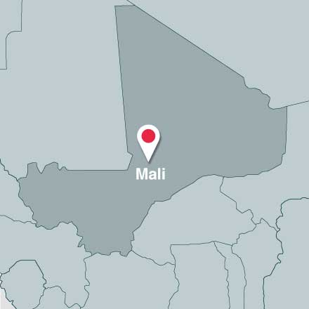 Map of Mali